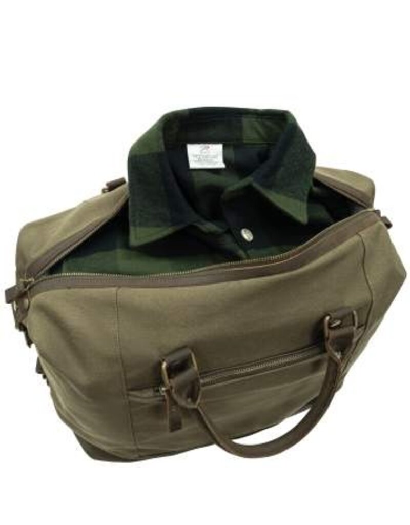 Rothco Vintage Carry-On Travel Bag Olive