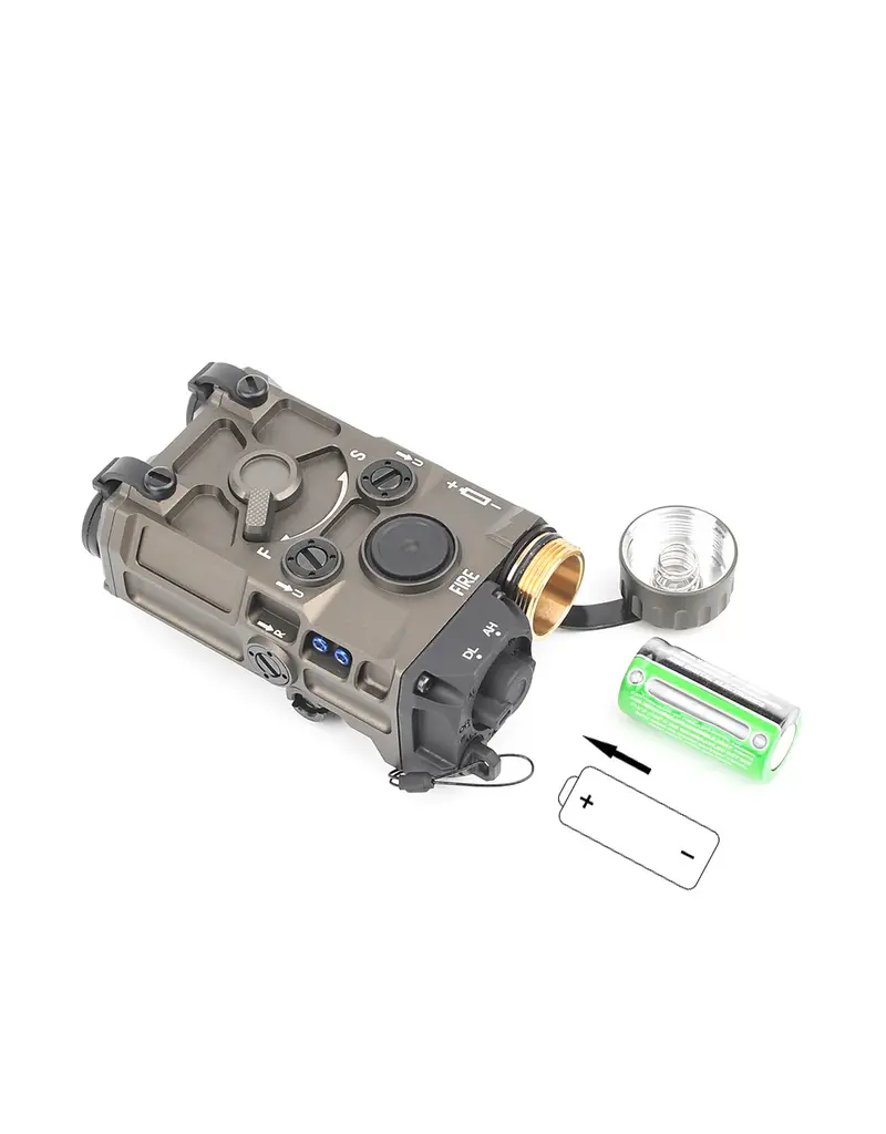 WADSN P4 Combined Device Gen.3.0 (Green&IR Laser) (Aluminum）