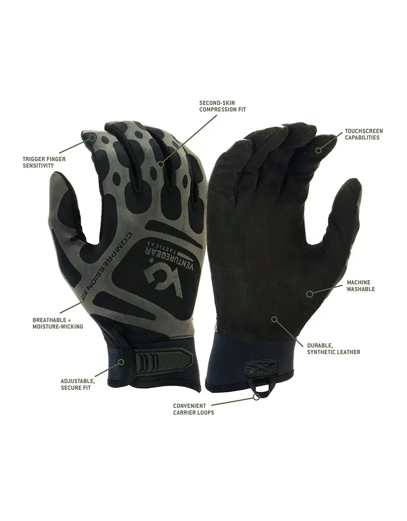 Venture Gear Tactical Compression Fit Training Glove