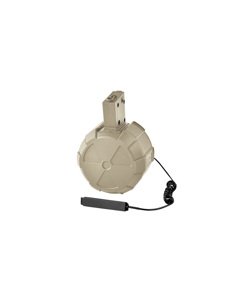 ICS Airsoft Airsoft Aeg Electric Drum Magazine