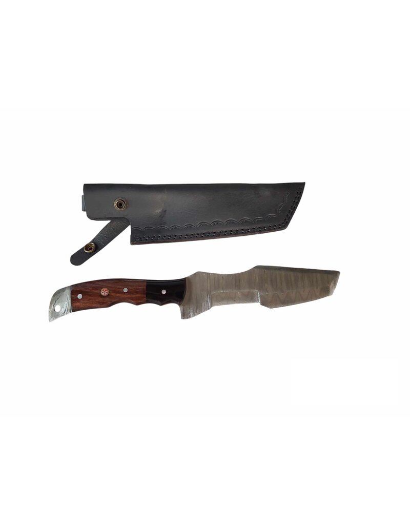 MAB IMPEX Tracker Tanto Hunting Knife with Wood