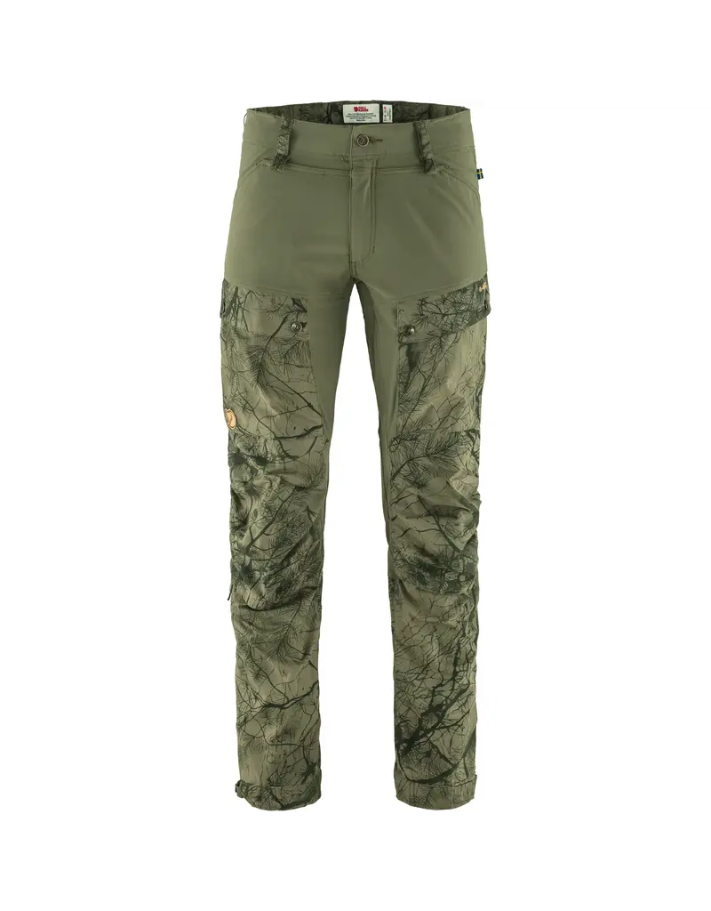 Fjällräven Keb Trousers M Green Camo - Laurel Green