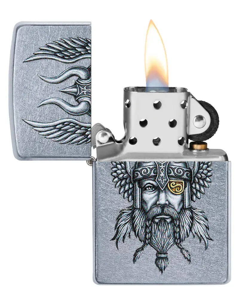 Zippo Viking Warrior Design