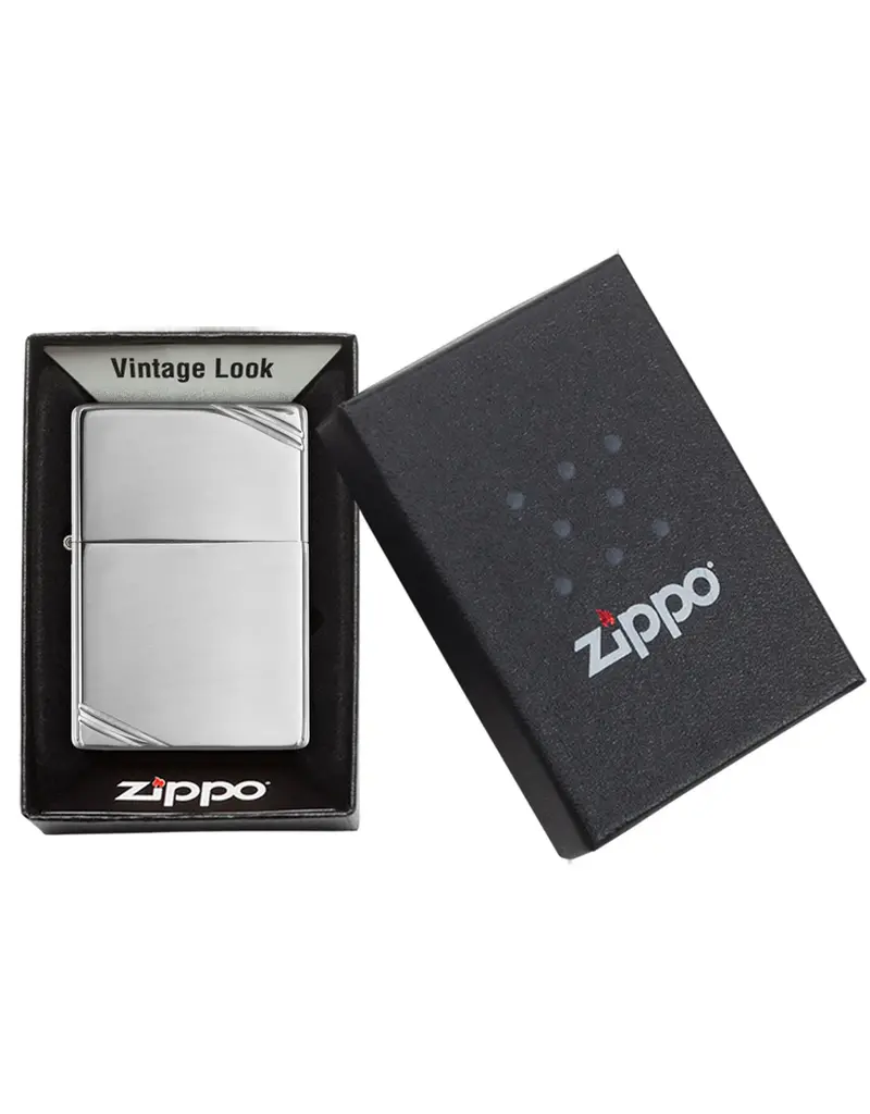 Zippo Vintage High Polish Chrome