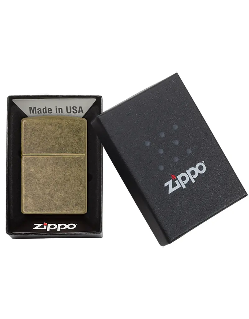 Zippo Antique Brass