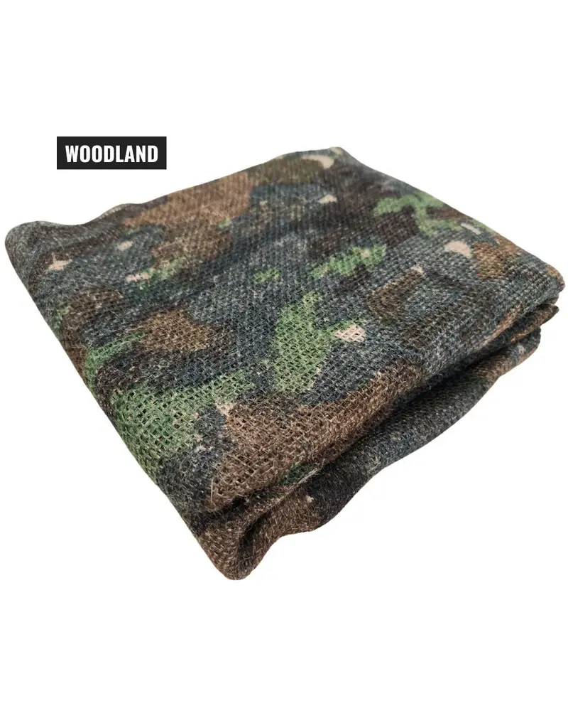 Camo Systems Camo Burlap Woodland 54″x12′