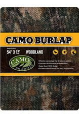 Camo Systems Camo Burlap Woodland 54″x12′