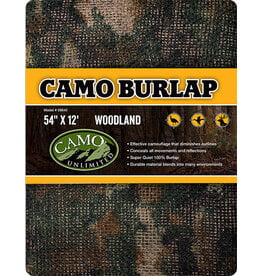 Camo Systems Camo Burlap Woodland 54″x12′