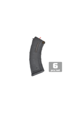 ICS Airsoft MAR T Tactical Mid-Cap Magazinev (6 Pack)