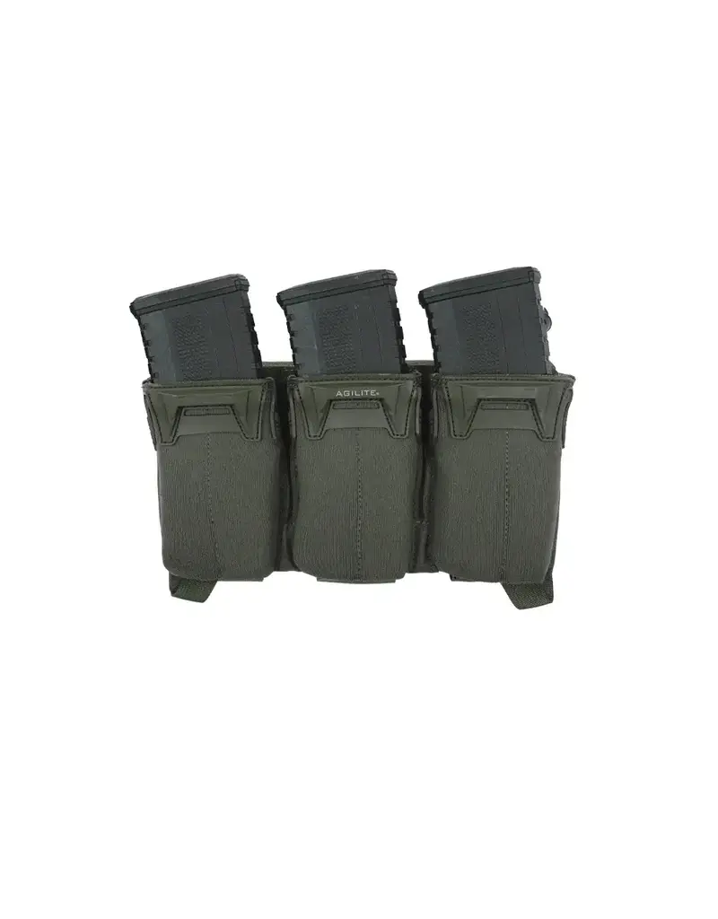 AGILITE Pincer Placard Multi-Caliber Triple Mag Pouch