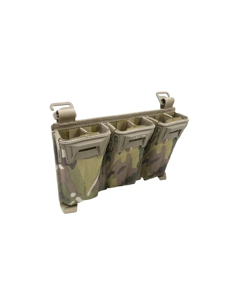 AGILITE Pincer Placard Multi-Caliber Triple Mag Pouch