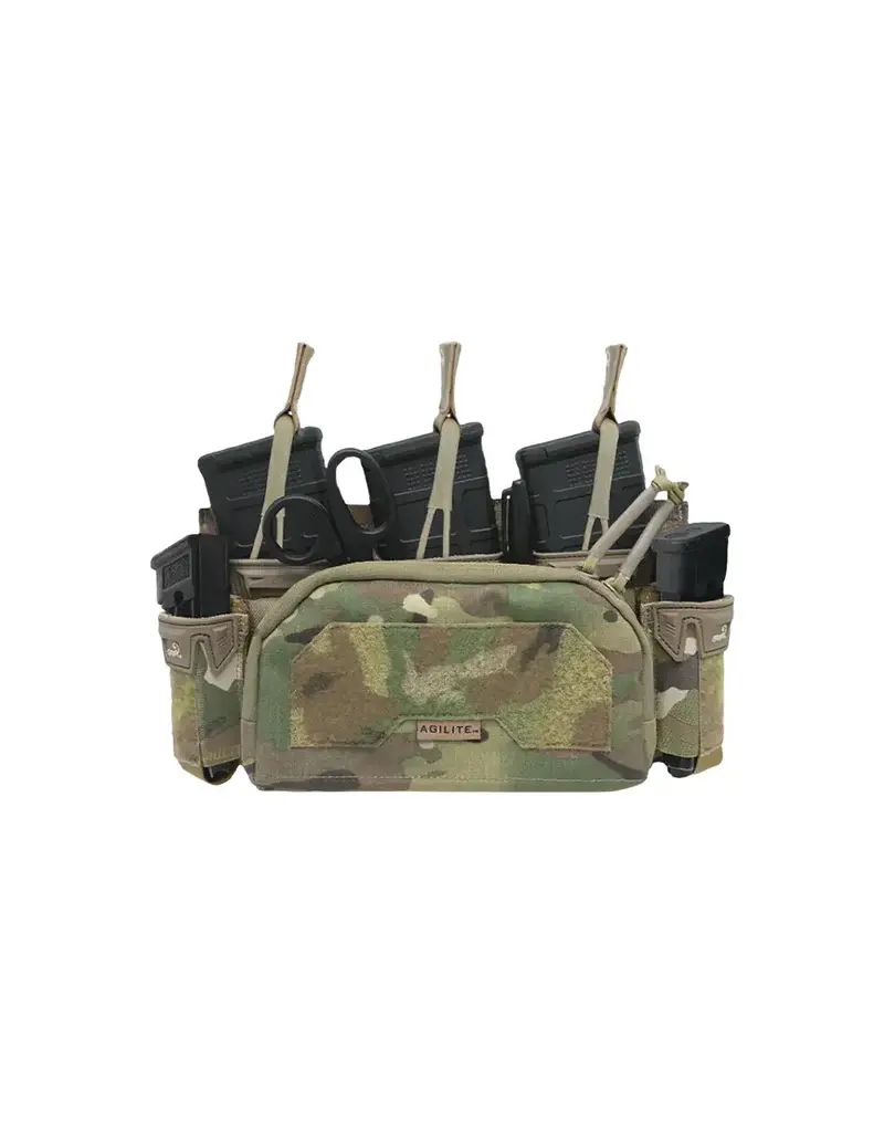 AGILITE Pincer Placard Multi-Caliber Triple Mag Pouch