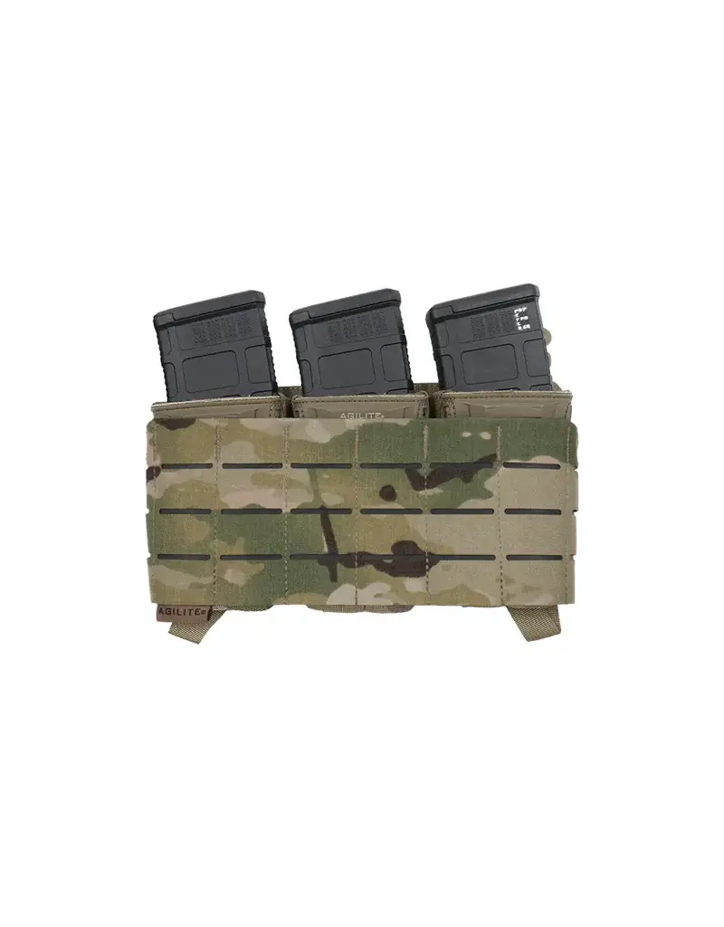 AGILITE Pincer Placard Multi-Caliber Triple Mag Pouch