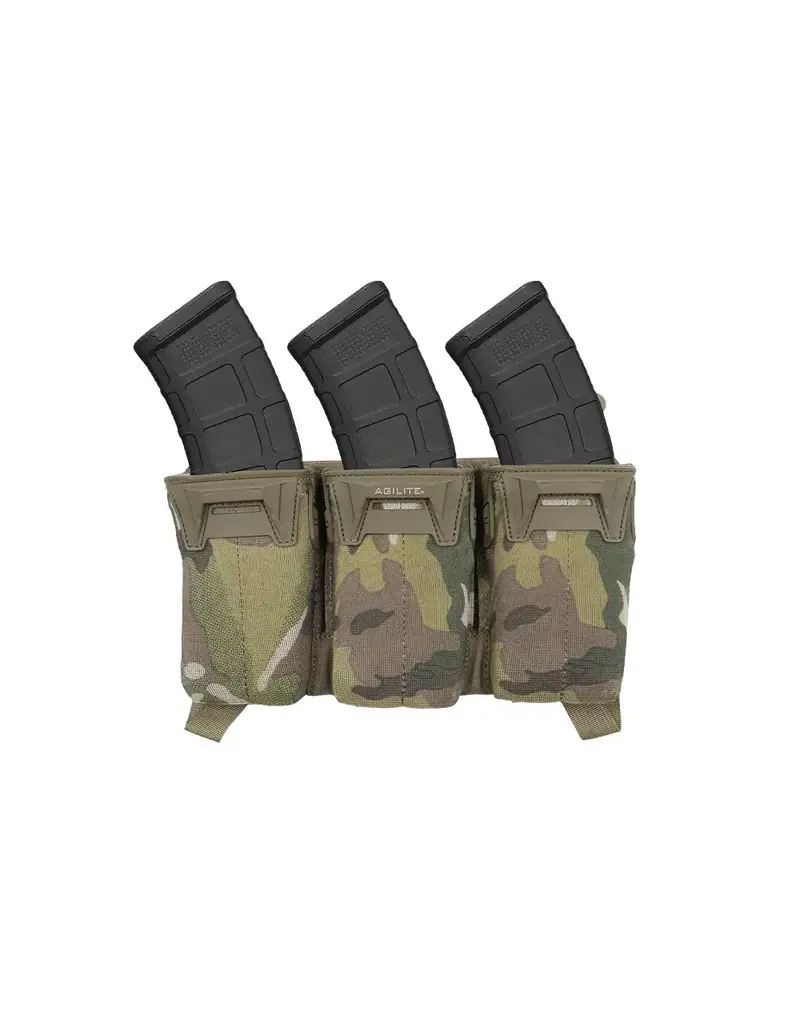 AGILITE Pincer Placard Multi-Caliber Triple Mag Pouch