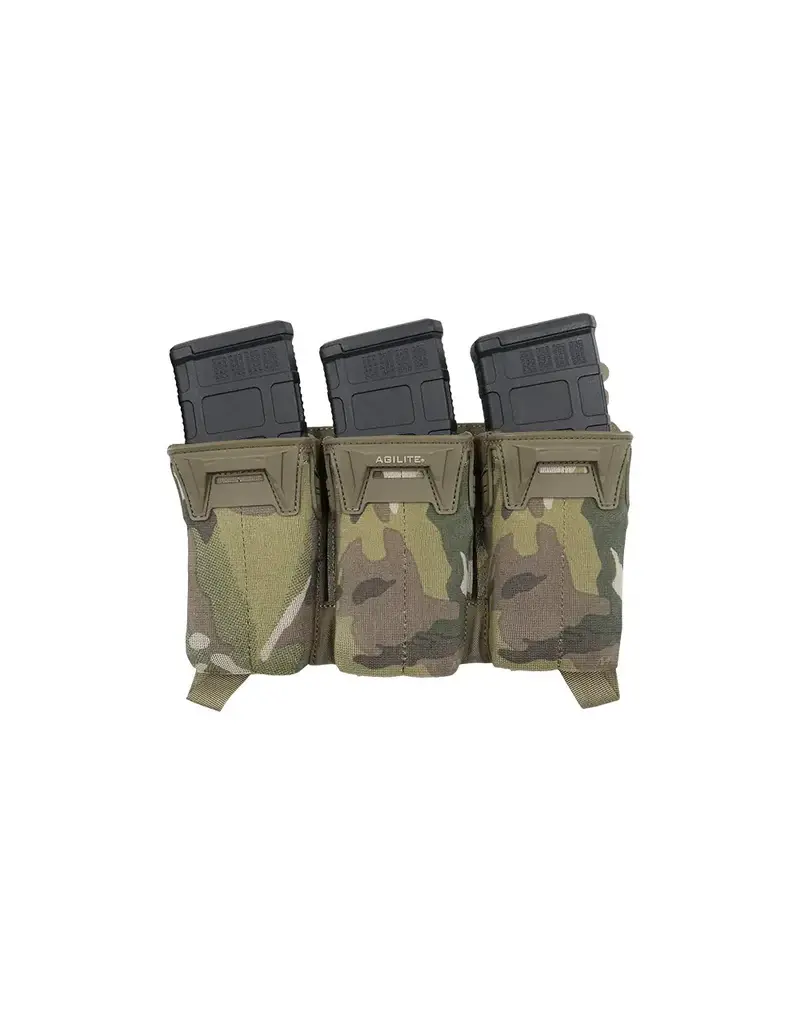 AGILITE Pincer Placard Multi-Caliber Triple Mag Pouch