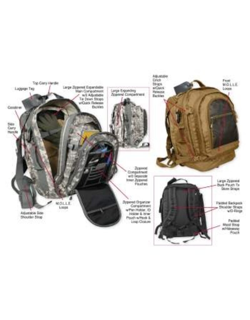 Rothco Move Out Tactical Travel Backpack