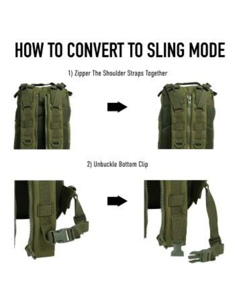 Rothco Pack de transport moyen convertible