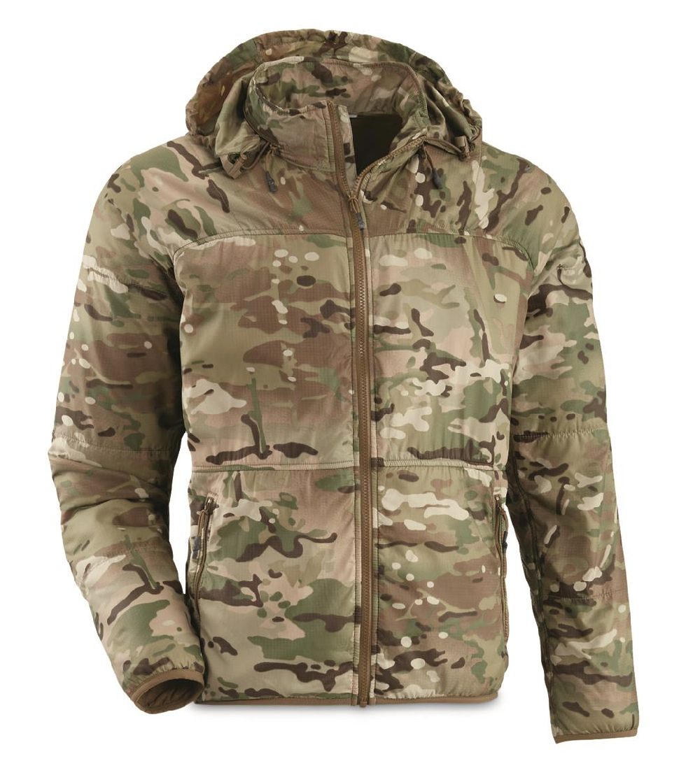 Beyond Clothing A3 Alpha Sweater Water and Wind Resistant Multicam
