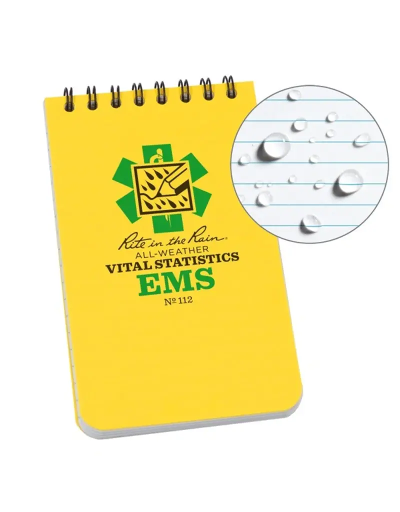 Rite in the Rain EMS Vital Stats Notebook