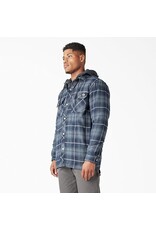 Dickies Water Repellent Flannel Hooded Shirt Jacket