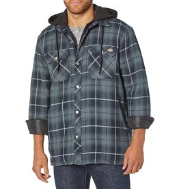 Dickies Water Repellent Flannel Hooded Shirt Jacket