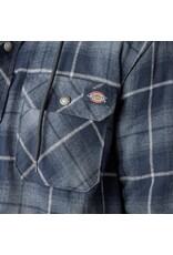 Dickies Water Repellent Flannel Hooded Shirt Jacket