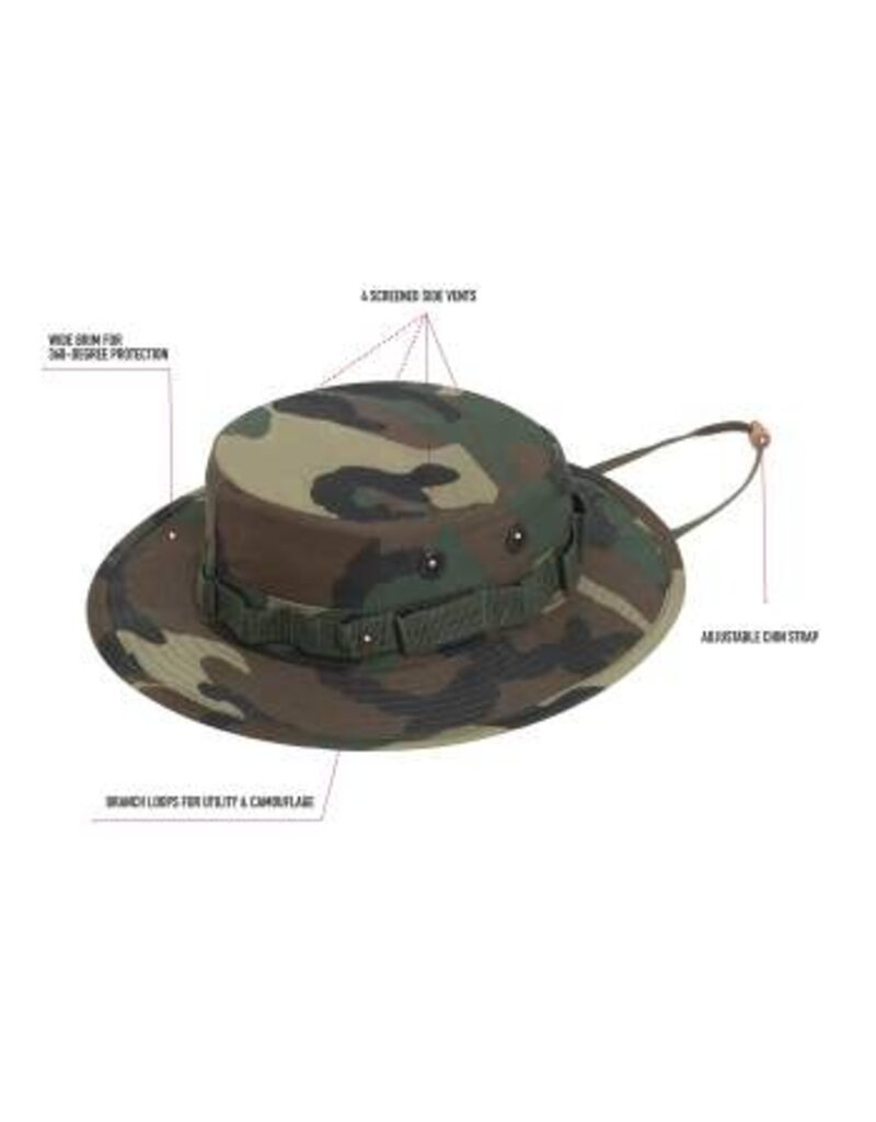 Rothco Camo Boonie Hat