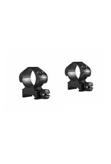 Hawke Precision Steel Ring Mounts Weaver 1 Inch