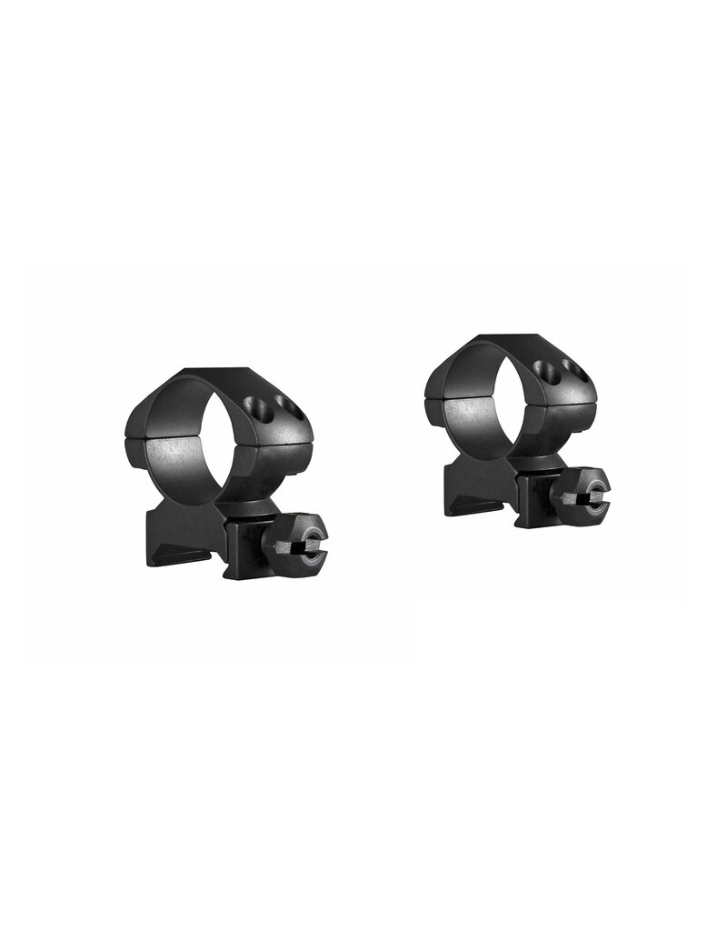 Hawke Precision Steel Ring Mounts Weaver 1 Inch