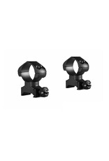 Hawke Precision Steel Ring Mounts Weaver 1 Inch