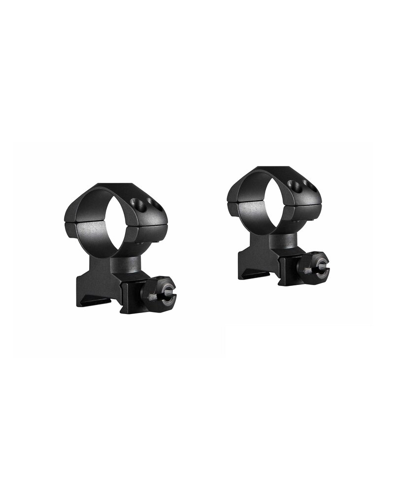 Hawke Precision Steel Ring Mounts Weaver 1 Inch
