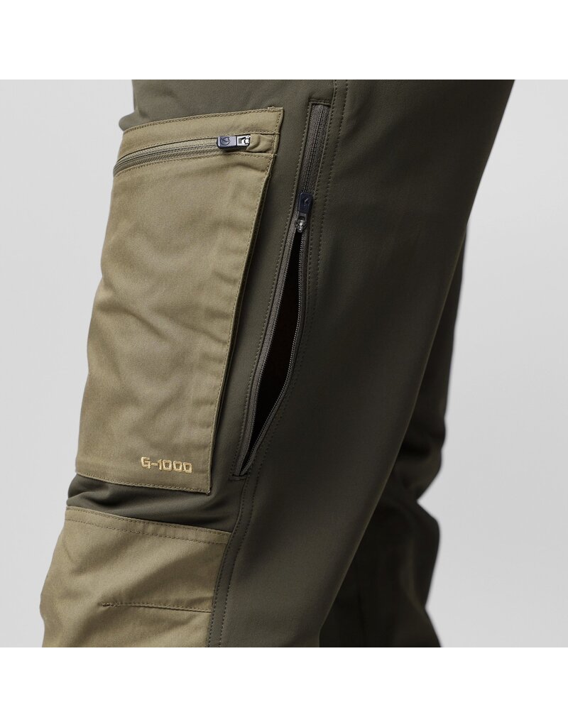 Fjällräven Pantalon d'hiver Keb Agile M Deep Forest - Laurel Green