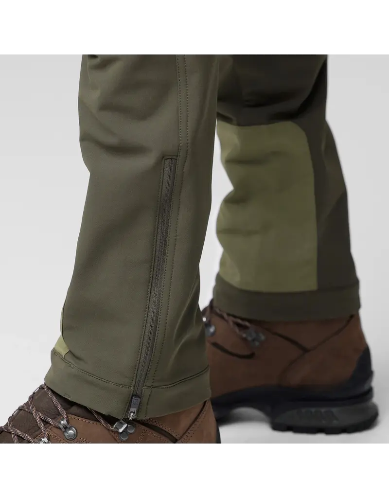 Fjällräven Pantalon d'hiver Keb Agile M Deep Forest - Laurel Green