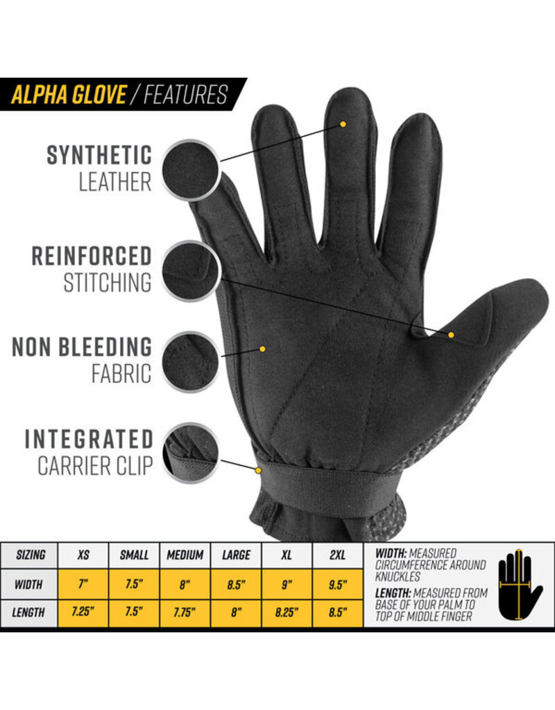 Valken Alpha Full Finger Gloves