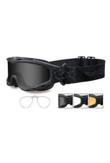 WileyX Spear Goggle Matte Black Grey/Clear/Rust with RX Insert