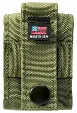 Zippo Black Crackle Lighter with OD Pouch Gift Set