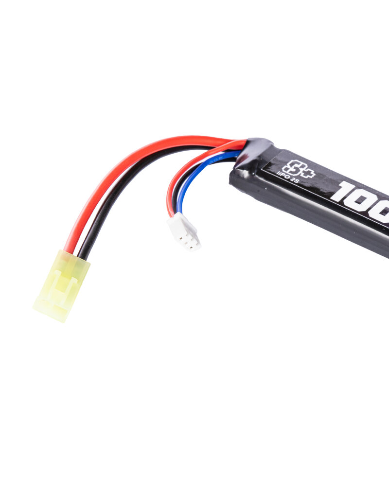 S+ Batterie Lipo 7.4V 1000mAh Stick 25C