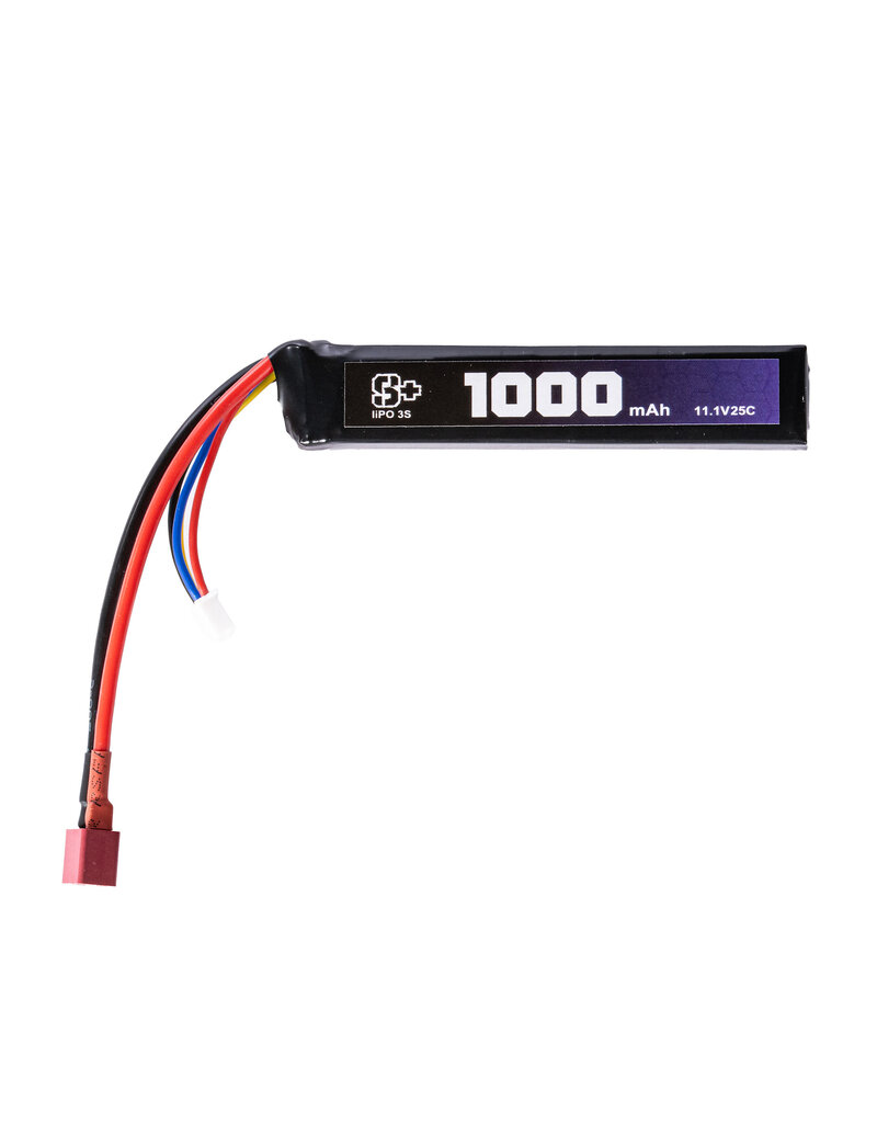 S+ 11.1V Lipo 1000mAh 25C