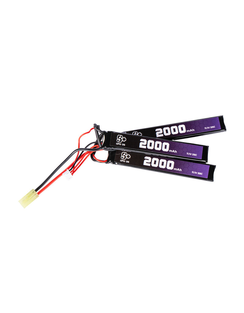 S+ 11.1V 2000mAh Triple Split Tamiya