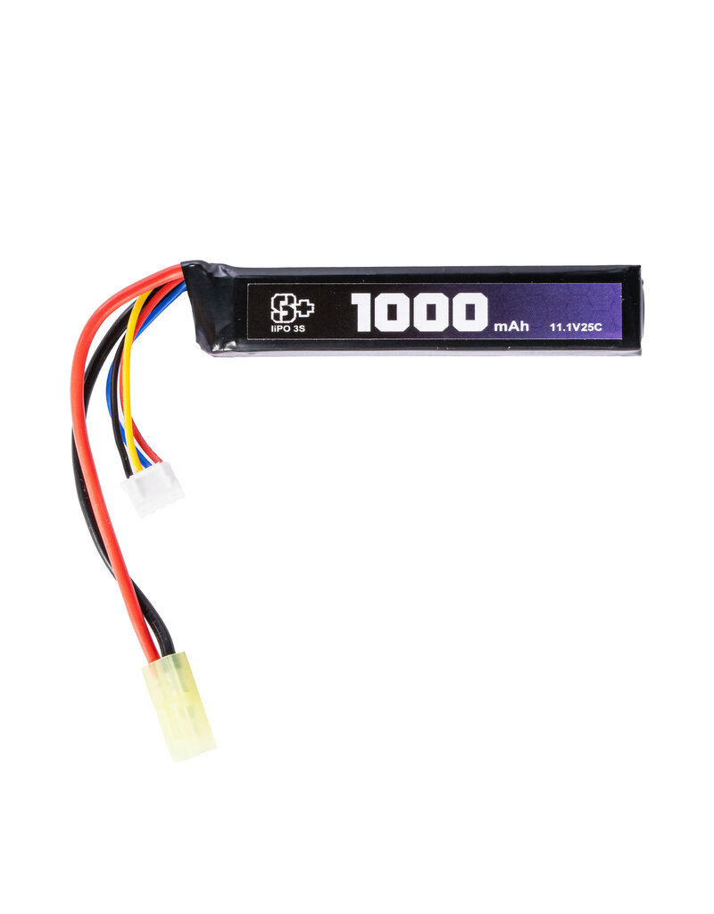 S+ 11.1V Lipo 1000mAh 25C