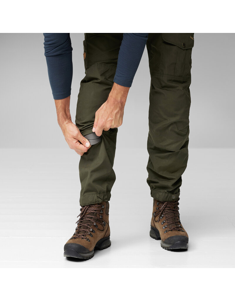 Fjällräven Pantalon Vidda Pro M Olive Foncé - Noir