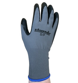 Sturrdi Nitrile on Poly Palm Dipped Glove