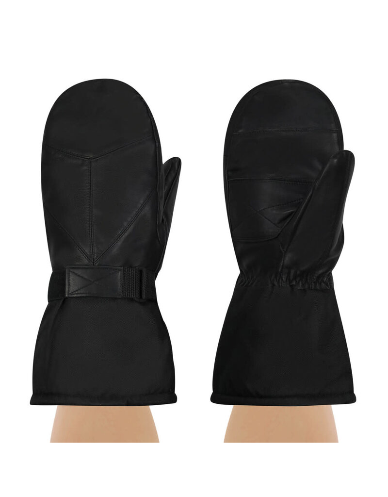 Sturrdi Mitaines de ski en cuir avec doublure amovible