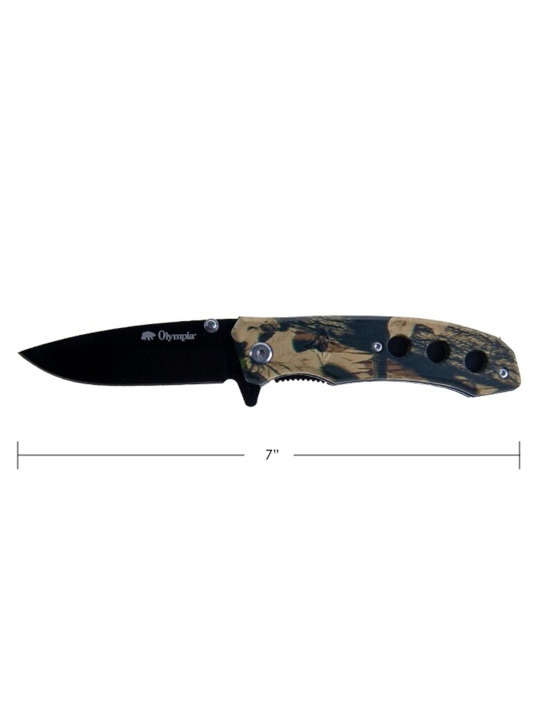 Olympia Couteau pliant camouflage