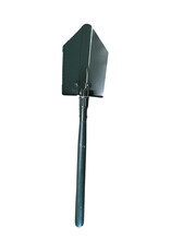 World Famous Shovel with Wood Handle Green