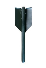 World Famous Shovel with Wood Handle Green