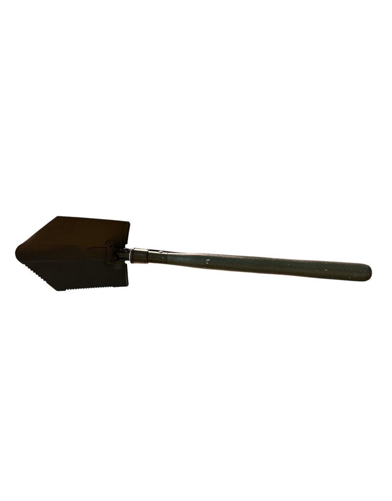 World Famous Shovel with Wood Handle Green