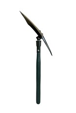 World Famous Shovel with Wood Handle Green