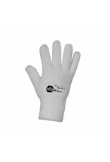 Jackfield Thermal Bleached White PVC Gloves with Dots