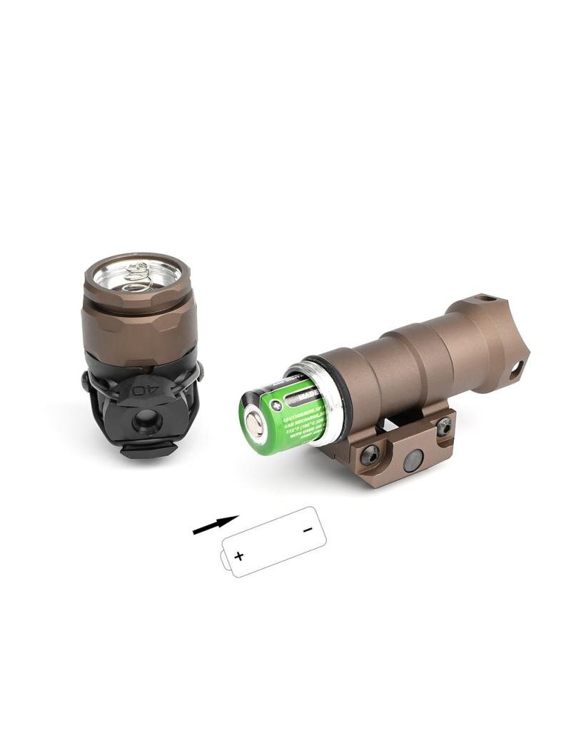 WADSN Outil de lampe de poche KIJI K1 avec ensemble de commutateur à distance
